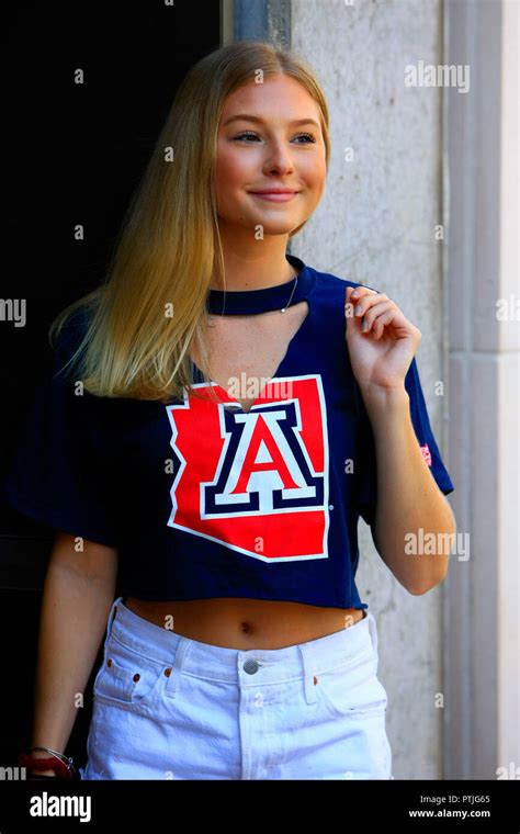 Blonde College Girl